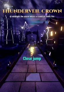Thunderveil Crown, seen from the run